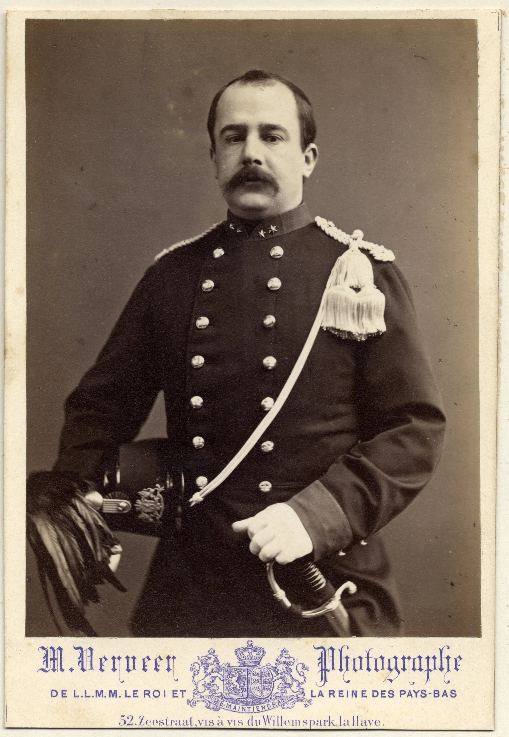 Portrait of Willem Vincent Reinier Karel Baud (1840–1933) – memorial page