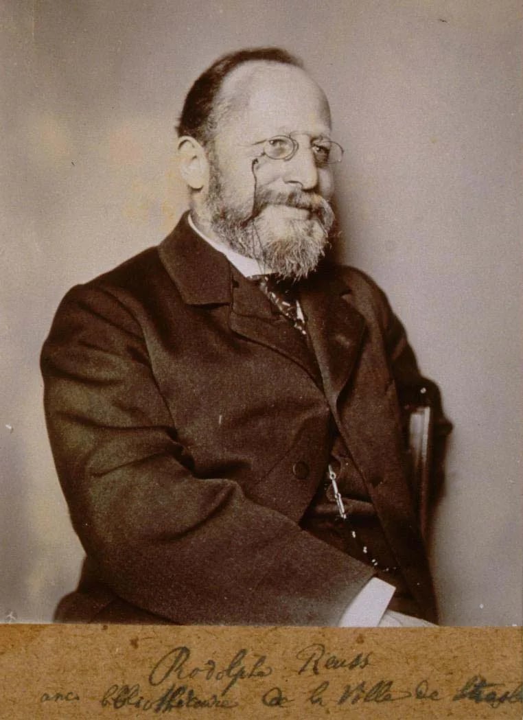 Portrait of Rodolphe Reuss (1841–1924) – memorial page