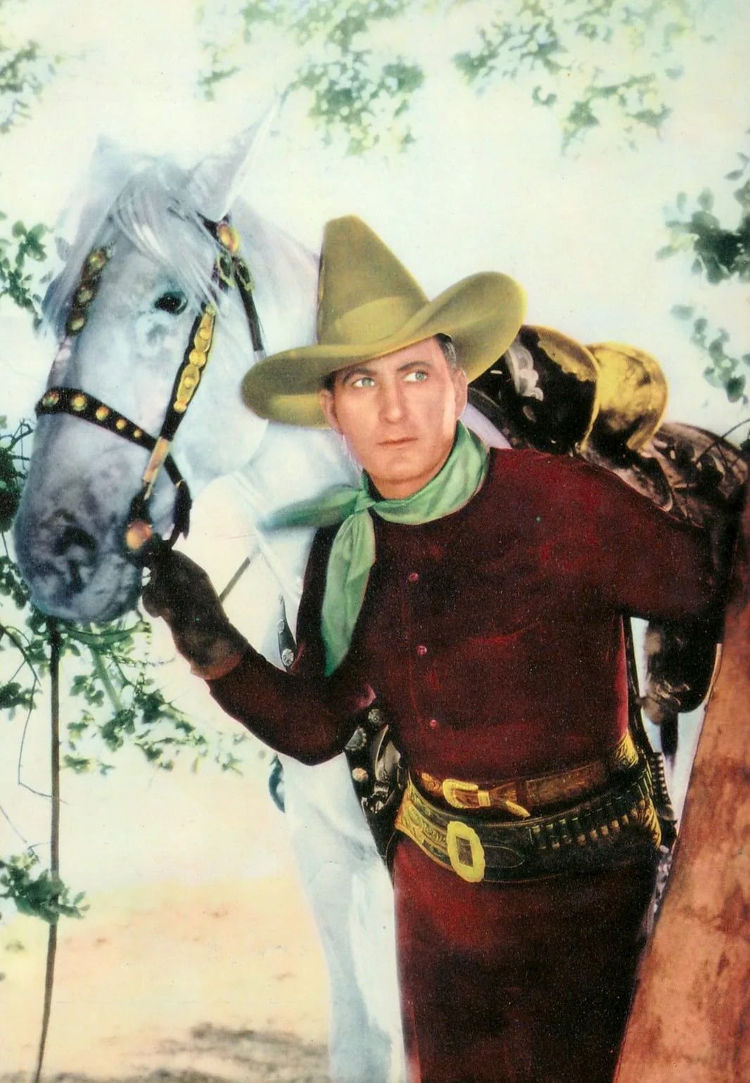 Porträt von Tim McCoy (1891–1978) – Gedenkseite