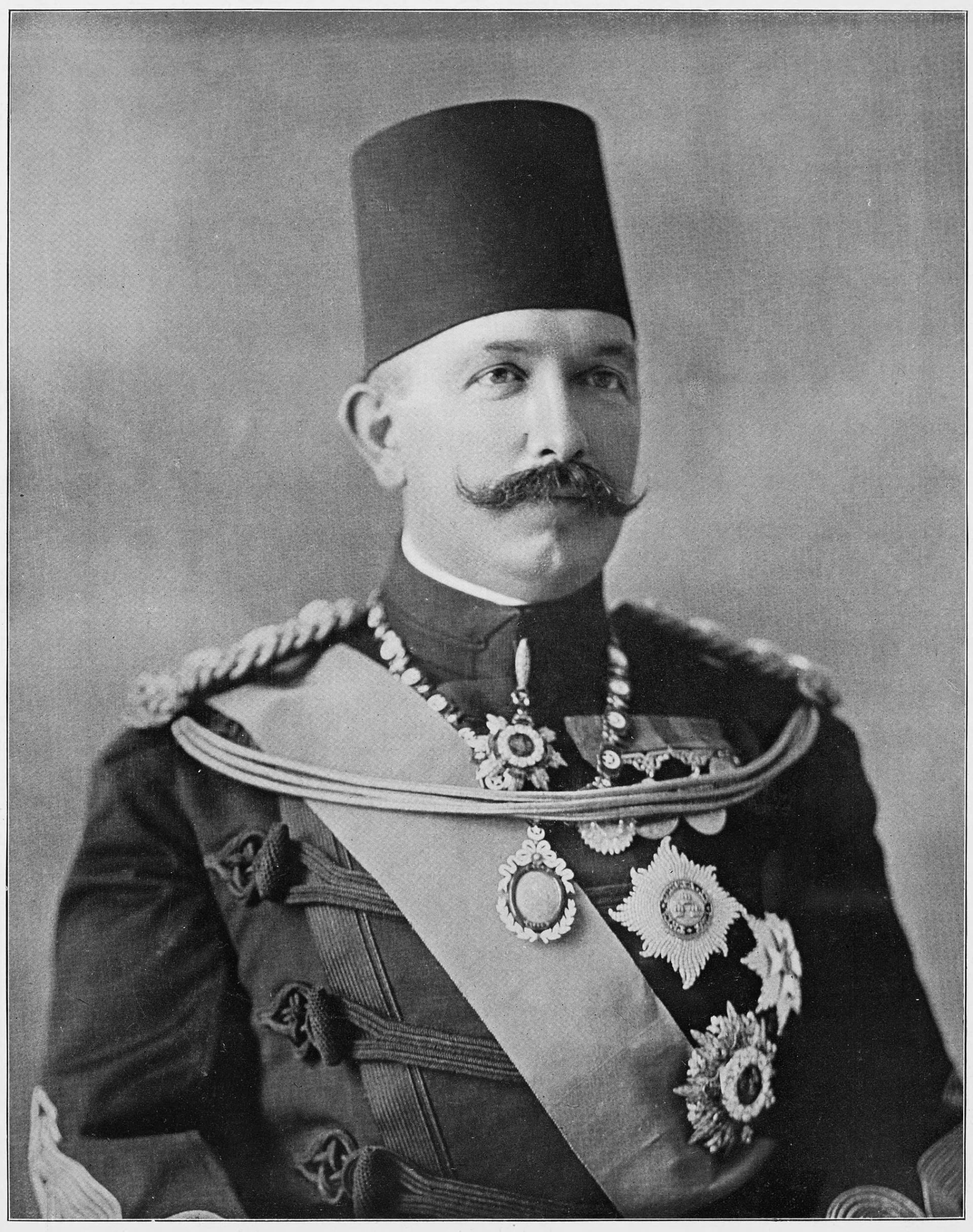 Porträt von Abbas II. (1874–1944) – Gedenkseite