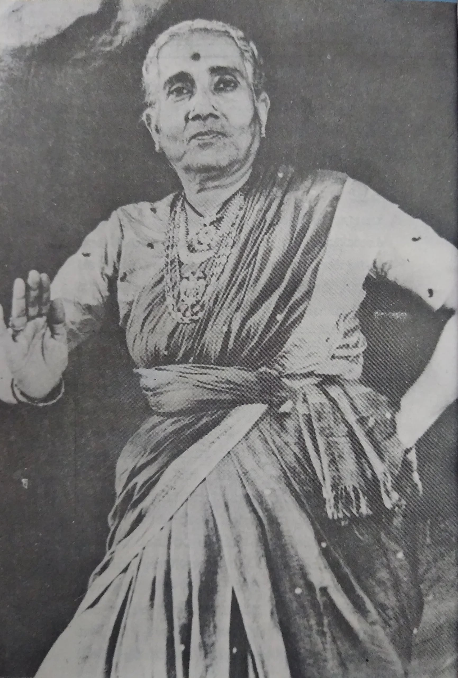 Porträt von Kadur Venkatalakshmma (1906–2002) – Gedenkseite