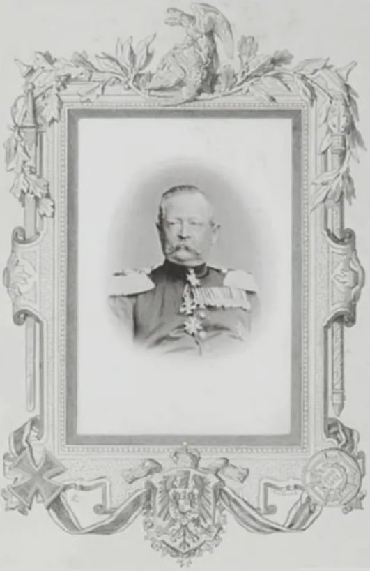 Porträt von Louis von Rothmaler (1814–1884) – Gedenkseite