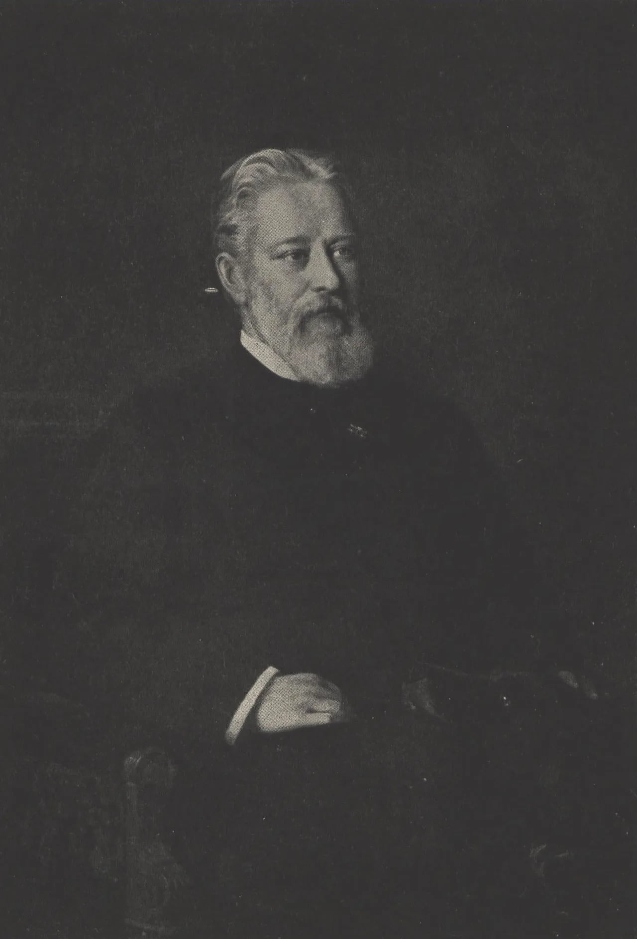 Porträt von Ludwig Leuschner (1824–1889) – Gedenkseite