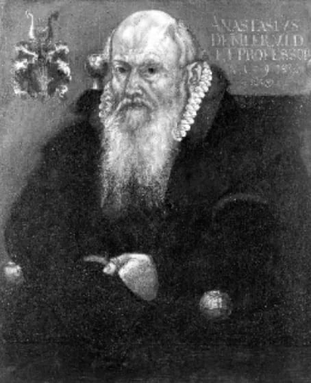 Porträt von Anastasius Demler (1520–1591) – Gedenkseite