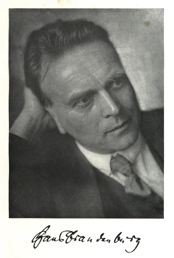 Porträt von Hans Brandenburg (1885–1968) – Gedenkseite