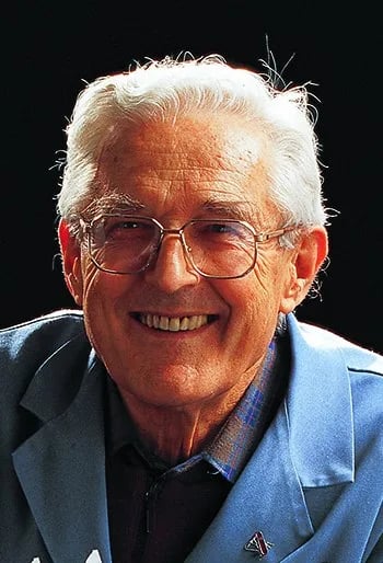 Porträt von Carl Elsener senior (1922–2013) – Gedenkseite