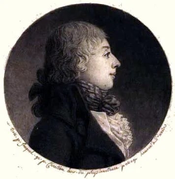 Porträt von Hans Hagerup Falbe (1772–1830) – Gedenkseite