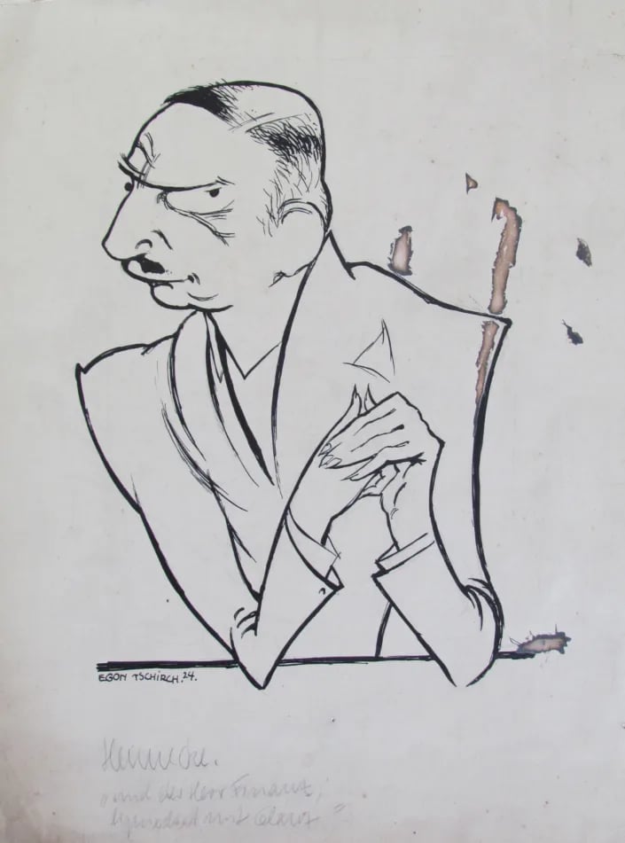 Portrait of Hans Hennecke (1886–1945) – memorial page