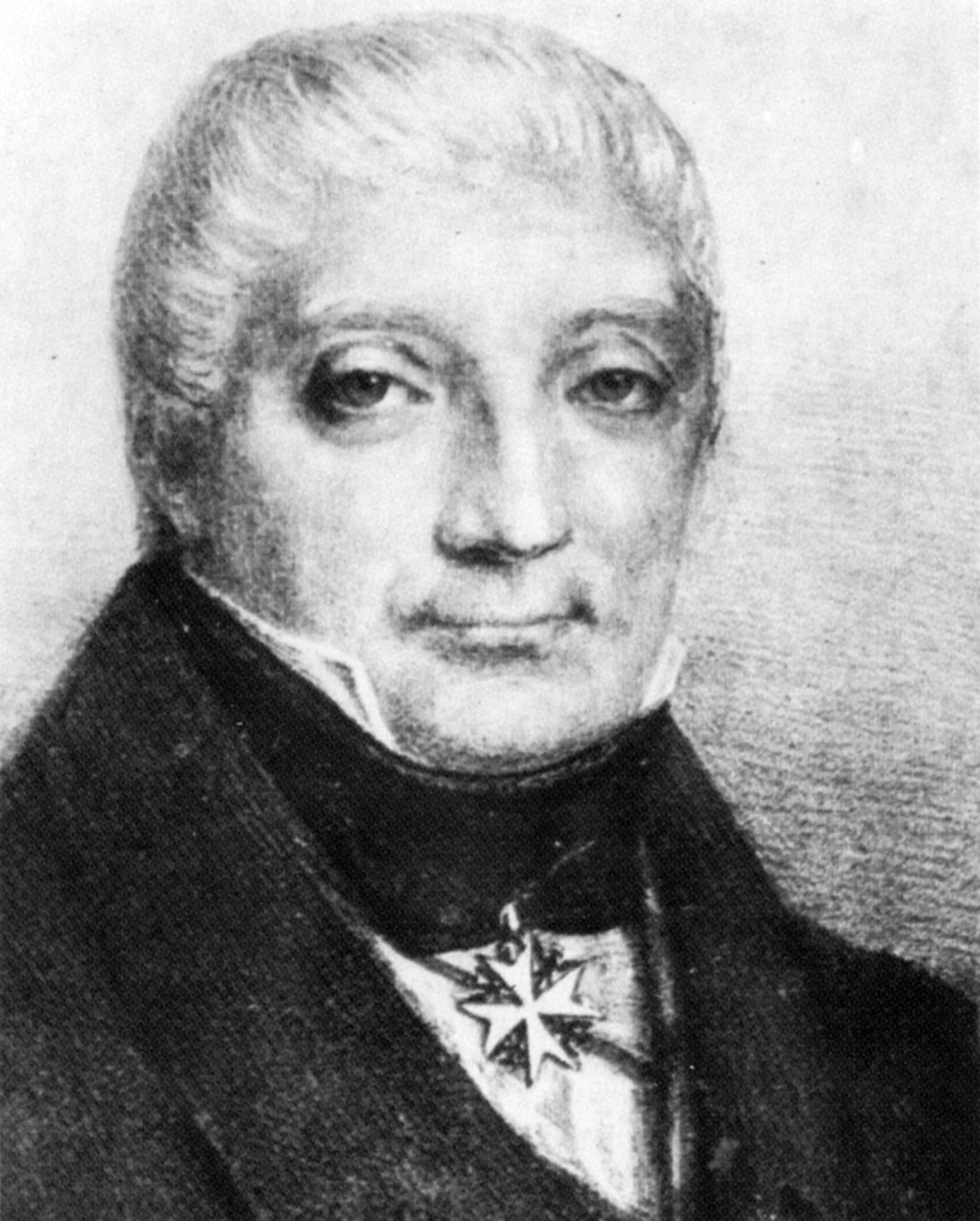 Portrait of Ernst August von Döring (1767–1850) – memorial page