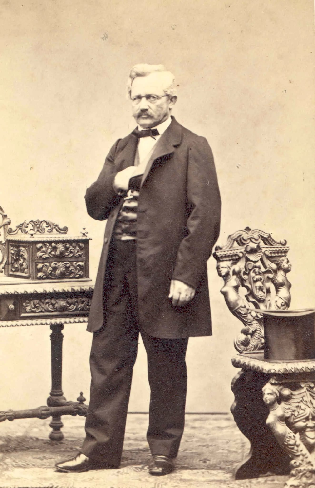 Portrait of Fidel Markus Wohlwend (1808–1883) – memorial page