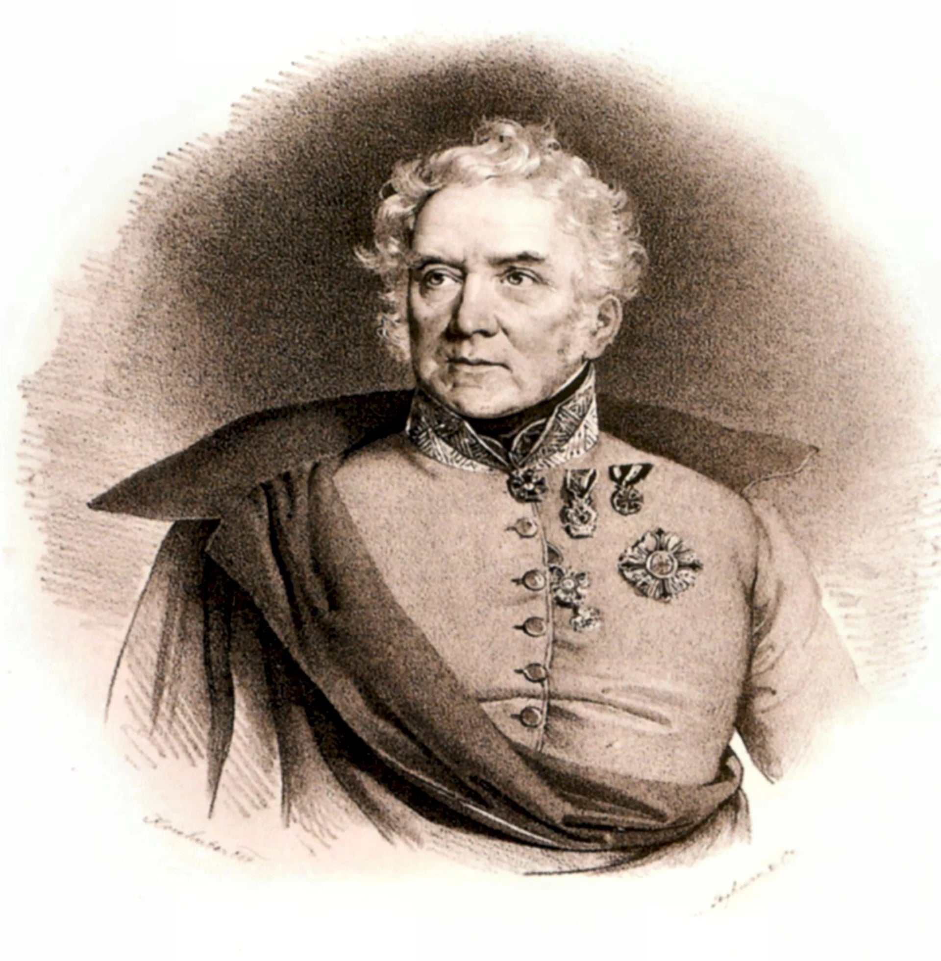 Portrait of Franz Ludwig von Bigot de Saint-Quentin (1774–1854) – memorial page