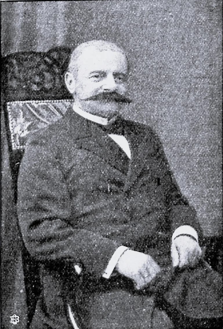 Porträt von Georg Arnold Behn (1846–1903) – Gedenkseite