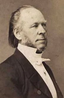 Portrait of Hans Matthison-Hansen (1807–1890) – memorial page