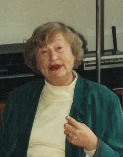 Portrait of Helga Boddin (1926–2006) – memorial page