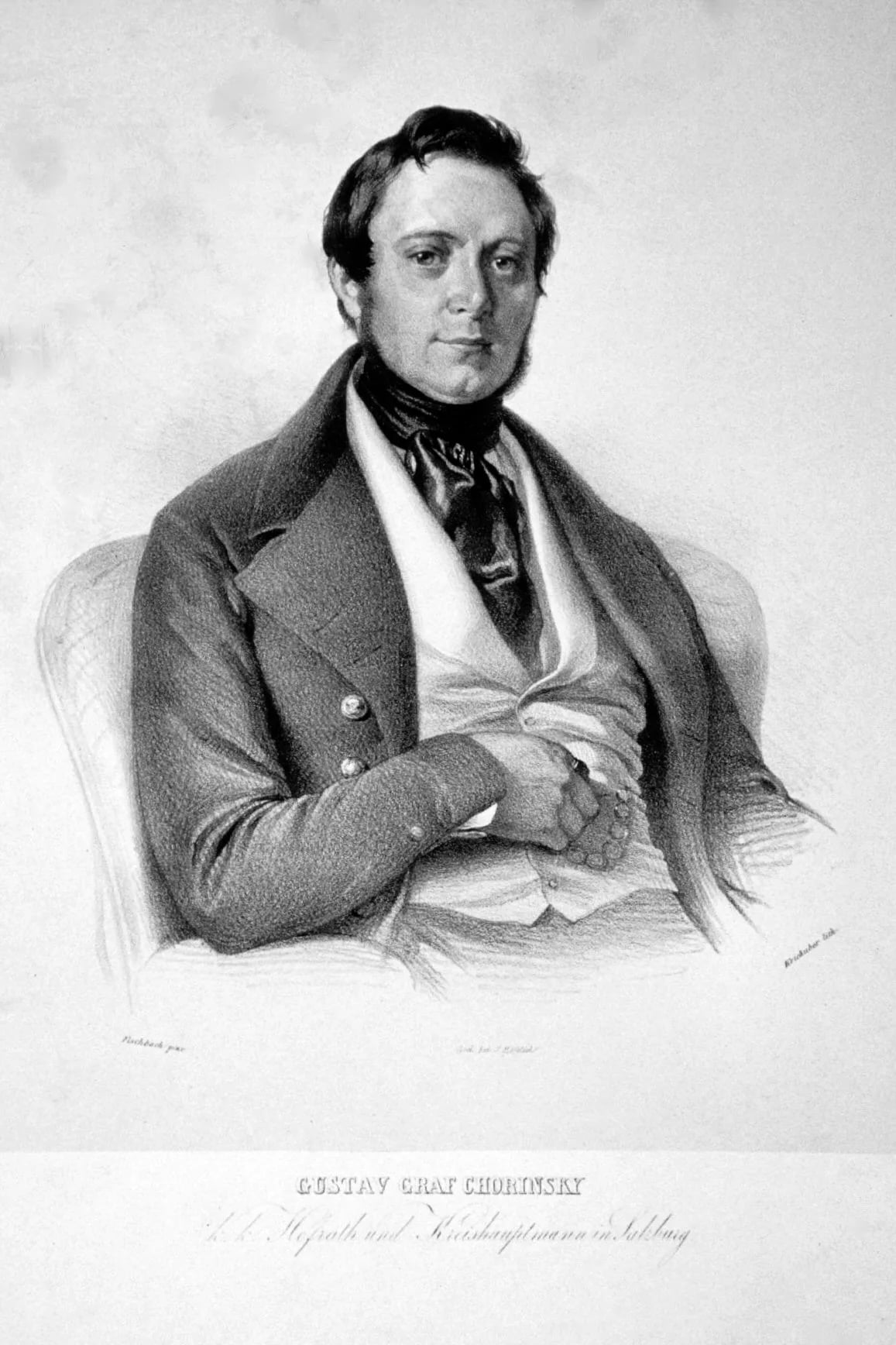 Portrait of Gustav Ignaz von Chorinsky (1806–1873) – memorial page