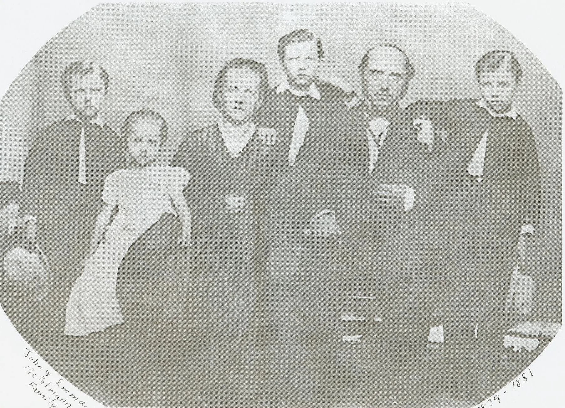 Portrait of Johann Metelmann (1814–1883) – memorial page