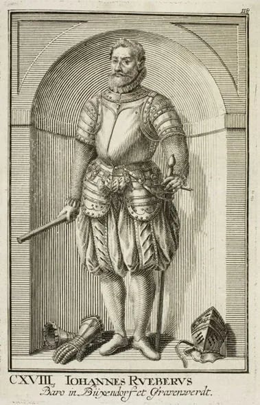 Portrait of Hans Rueber zu Pixendorf (1529–1584) – memorial page