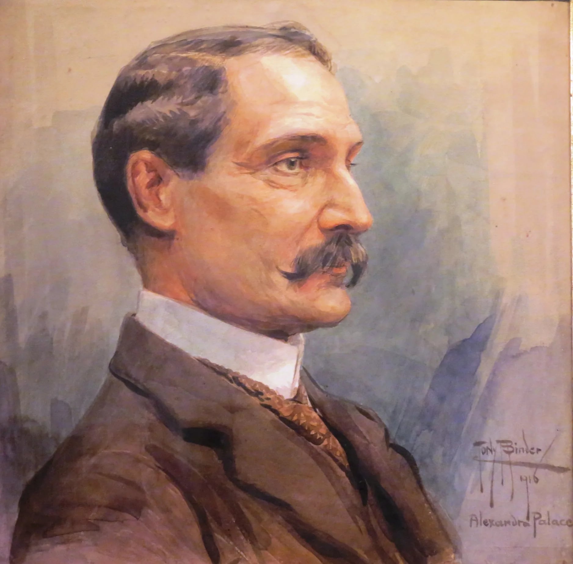 Porträt von Karl Emil Markel (1860–1932) – Gedenkseite