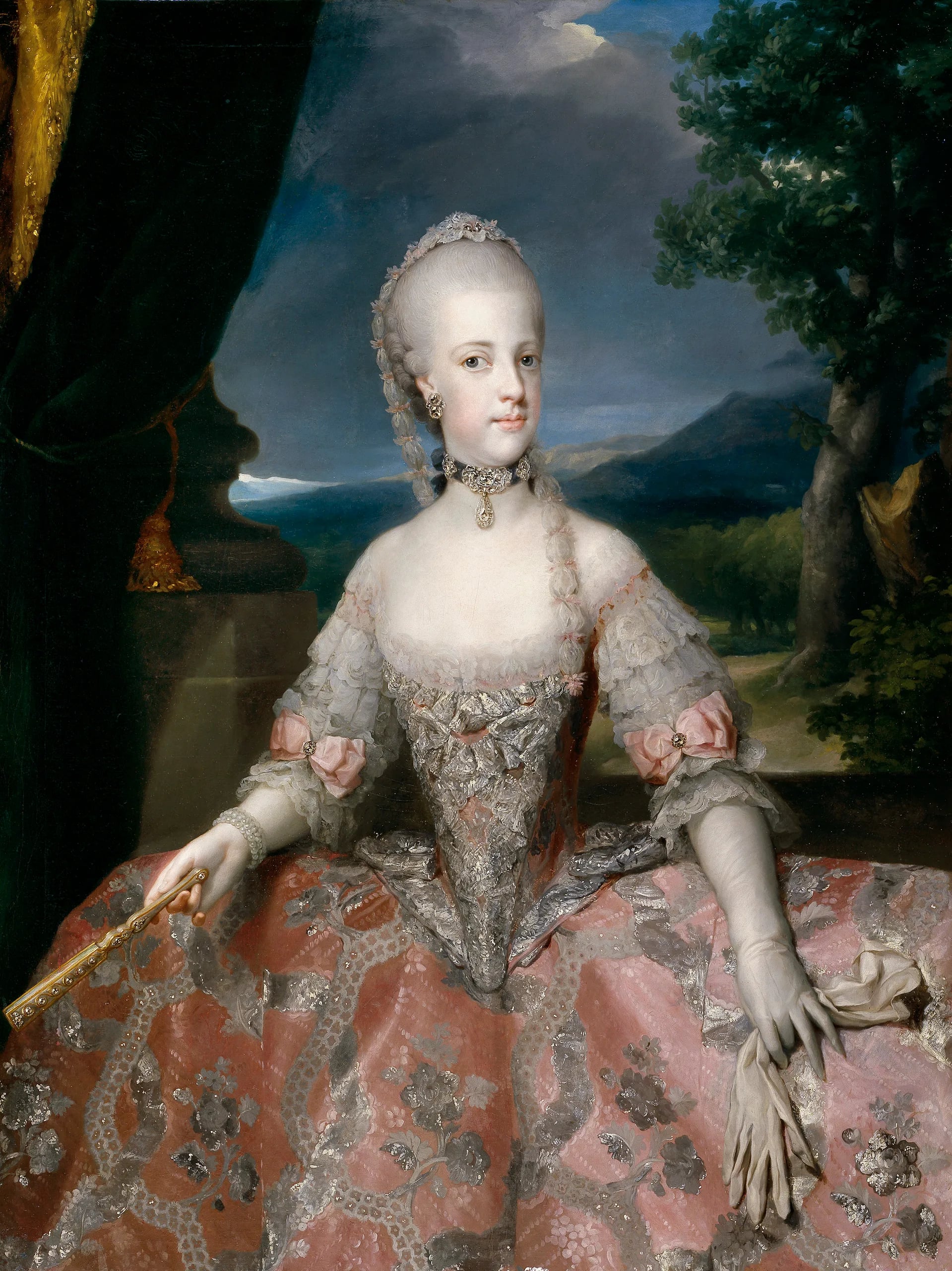 Porträt von Maria Karolina von Österreich (1752–1814) – Gedenkseite