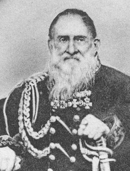 Porträt von Karl Heinrich von Czettritz und Neuhaus (1773–1865) – Gedenkseite