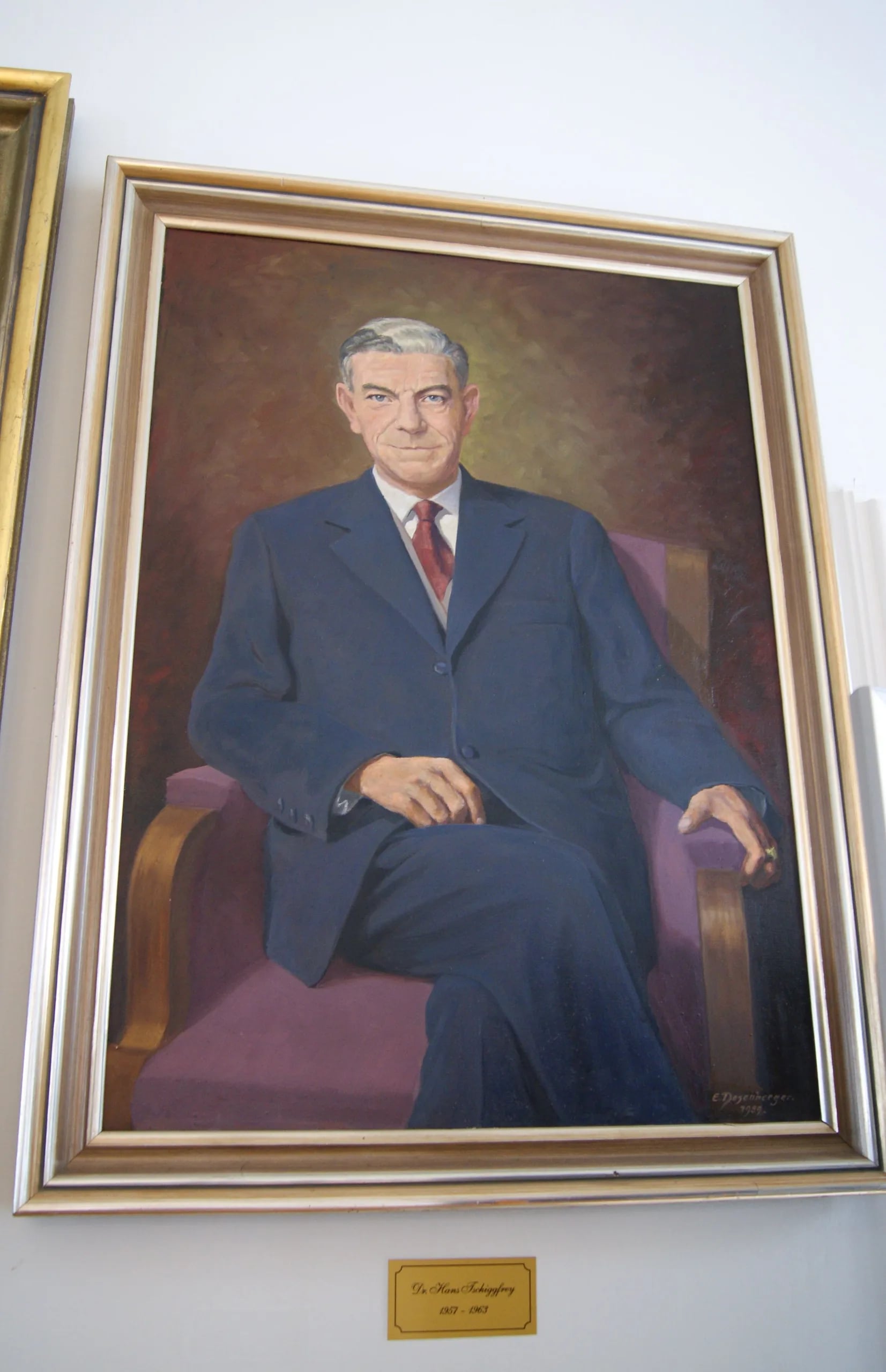 Porträt von Hans Tschiggfrey (1904–1963) – Gedenkseite