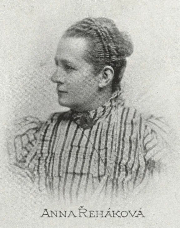Portrait of Anna Řeháková (1850–1937) – memorial page