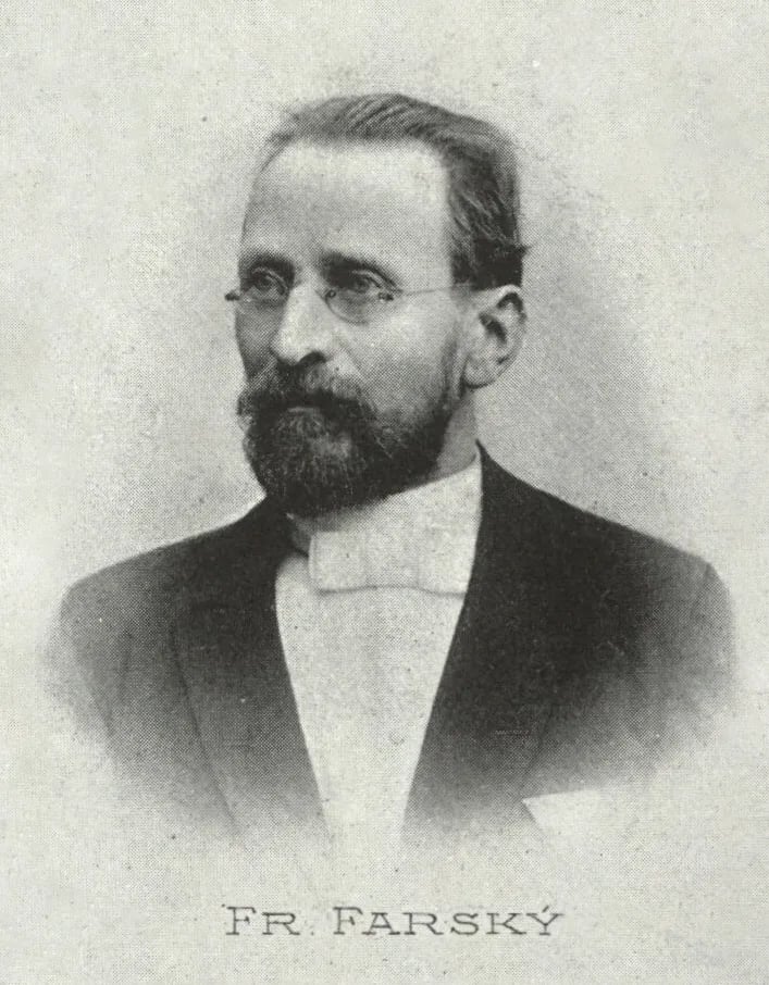 Portrait of František Farský (1846–1927) – memorial page