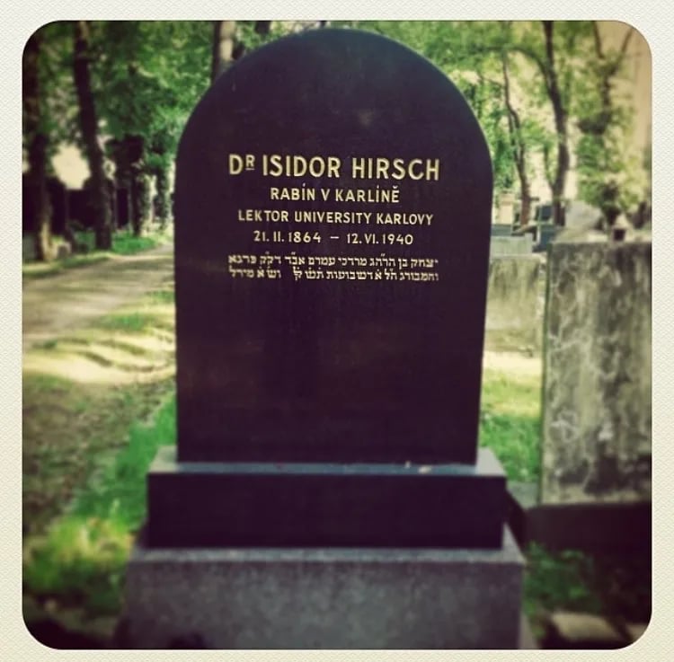 Portrait of Isidor Hirsch (1864–1940) – memorial page