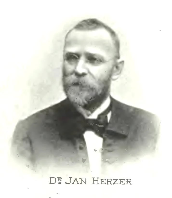 Portrait of Jan Herzer (1850–1903) – memorial page