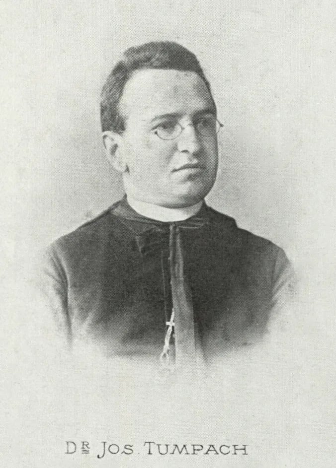 Porträt von Josef Tumpach (1862–1916) – Gedenkseite