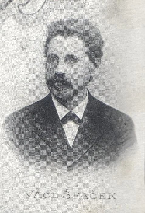 Porträt von Václav Špaček (1856–1939) – Gedenkseite