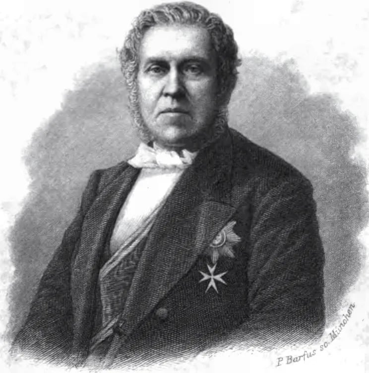 Portrait of Hans von Königsmarck (1799–1876) – memorial page