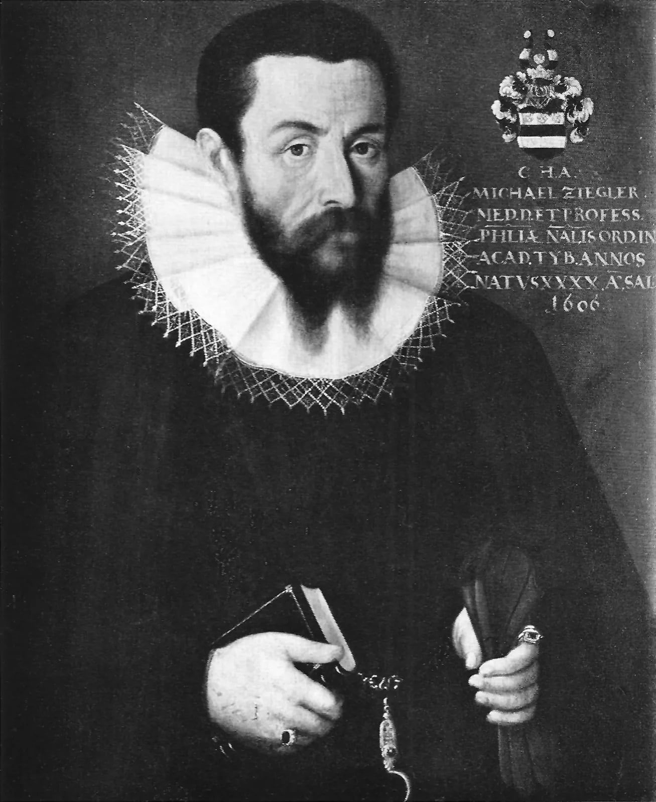 Porträt von Michael Ziegler (1563–1615) – Gedenkseite
