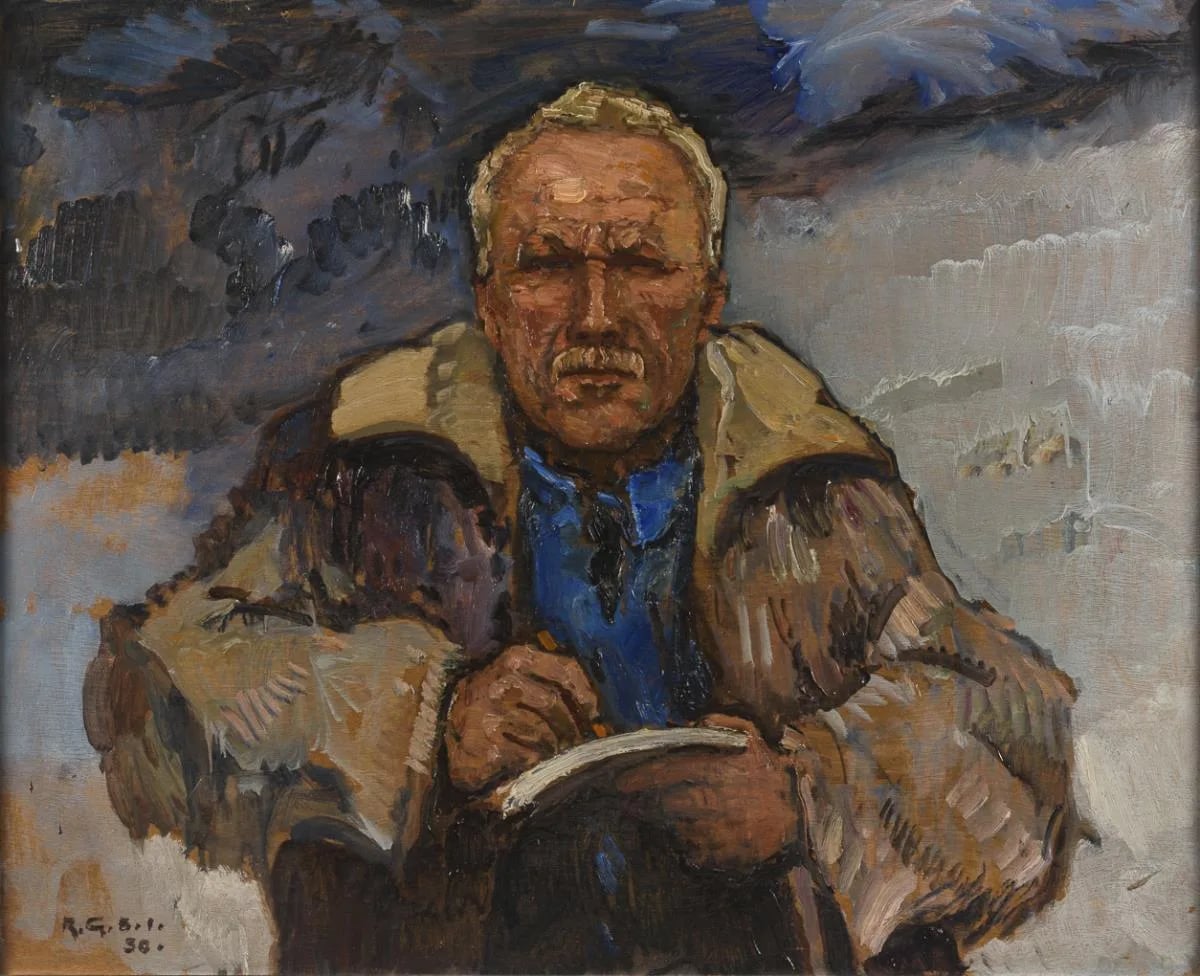 Porträt von Rudolf Gudden (1863–1935) – Gedenkseite