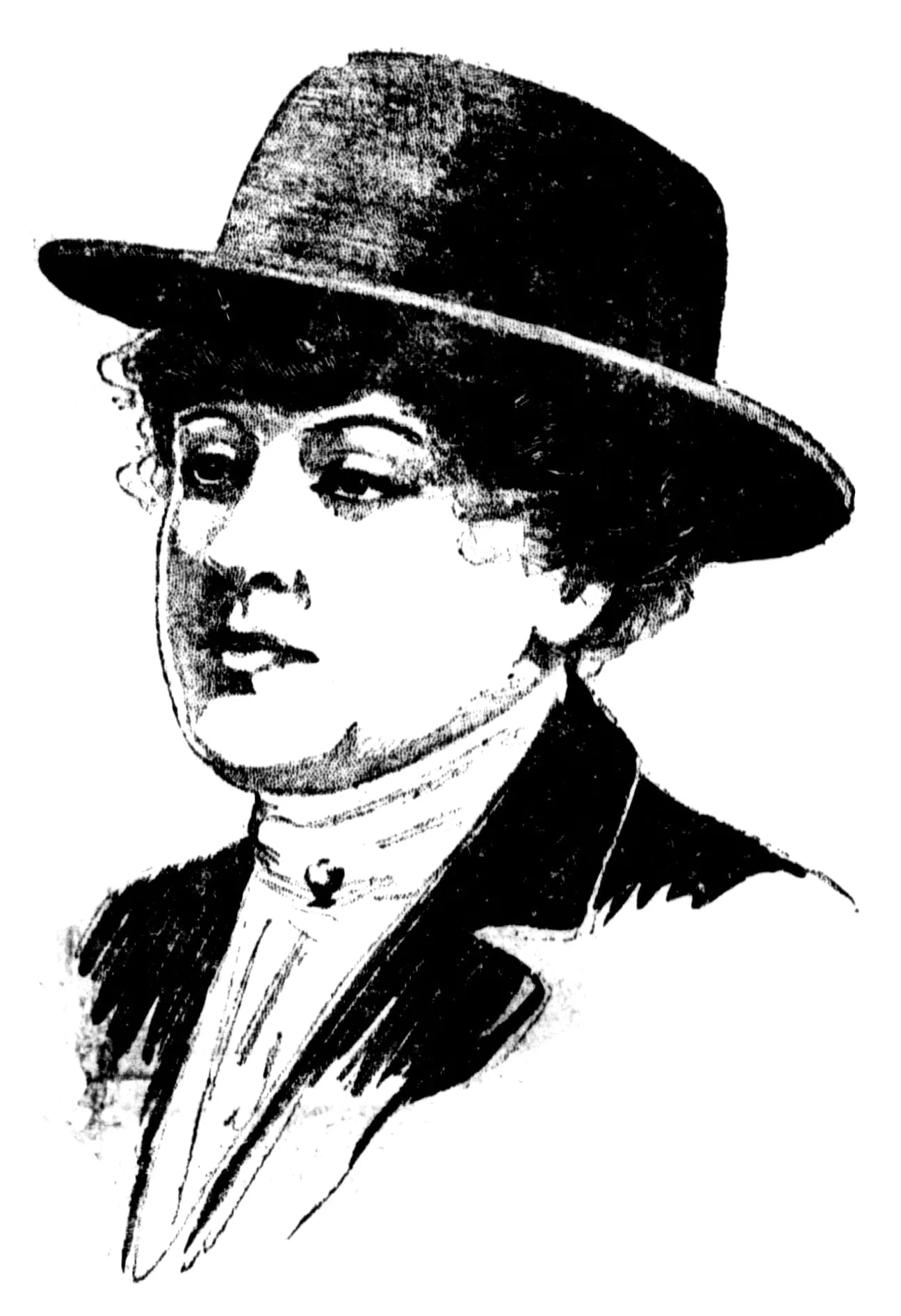Porträt von May Dugas de Pallandt van Eerde (1869–1937) – Gedenkseite