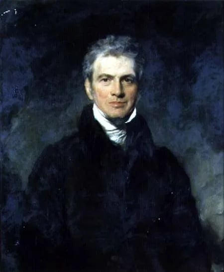 Porträt von Harford Jones (1764–1847) – Gedenkseite