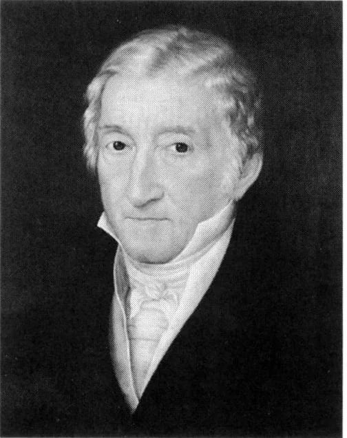 Porträt von Georg Ernst Ludwig von Preuschen von und zu Liebenstein (1764–1849) – Gedenkseite