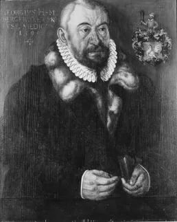 Porträt von Georg Hamberger (1537–1599) – Gedenkseite