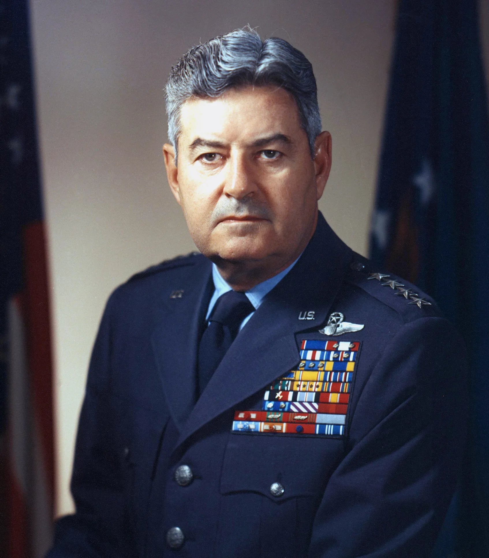 Portrait of Curtis E. LeMay (1906–1990) – memorial page