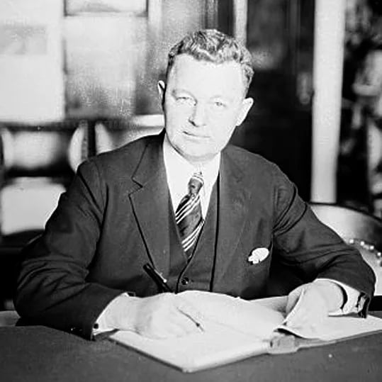 Porträt von Harry Sandager (1887–1955) – Gedenkseite