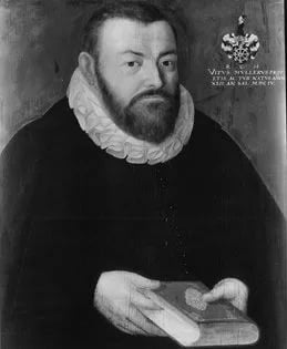Porträt von Vitus Müller (1561–1626) – Gedenkseite