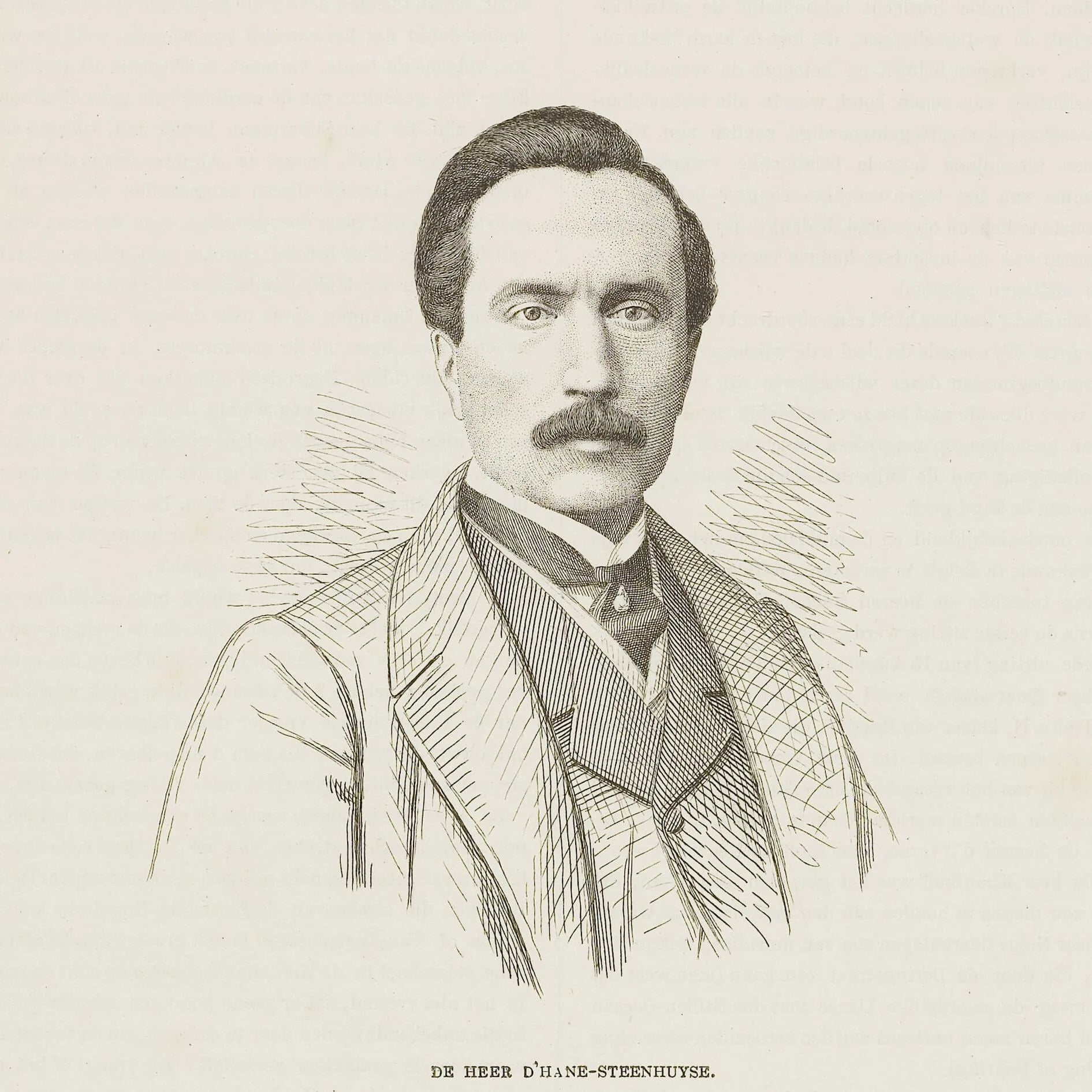 Portrait of Charles-François d'Hane de Steenhuyse (1830–1888) – memorial page