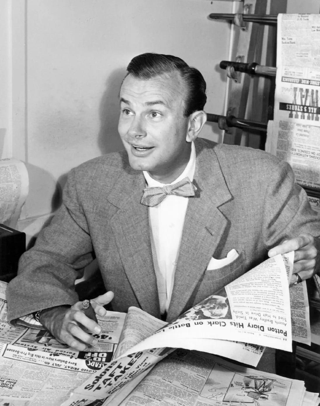 Porträt von Jack Paar (1918–2004) – Gedenkseite