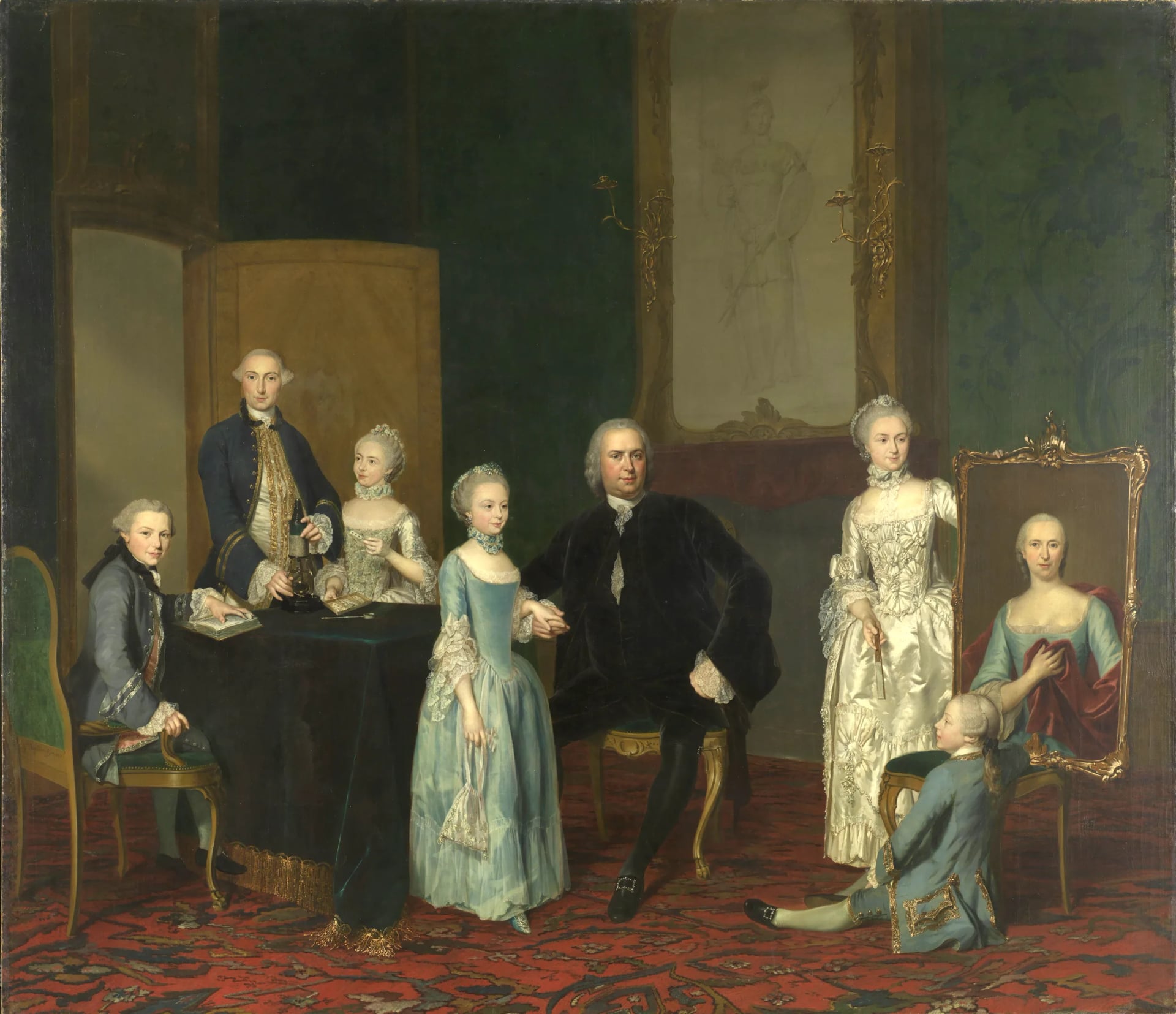 Portrait of Pieter Cornelis Hasselaer (1720–1796) – memorial page