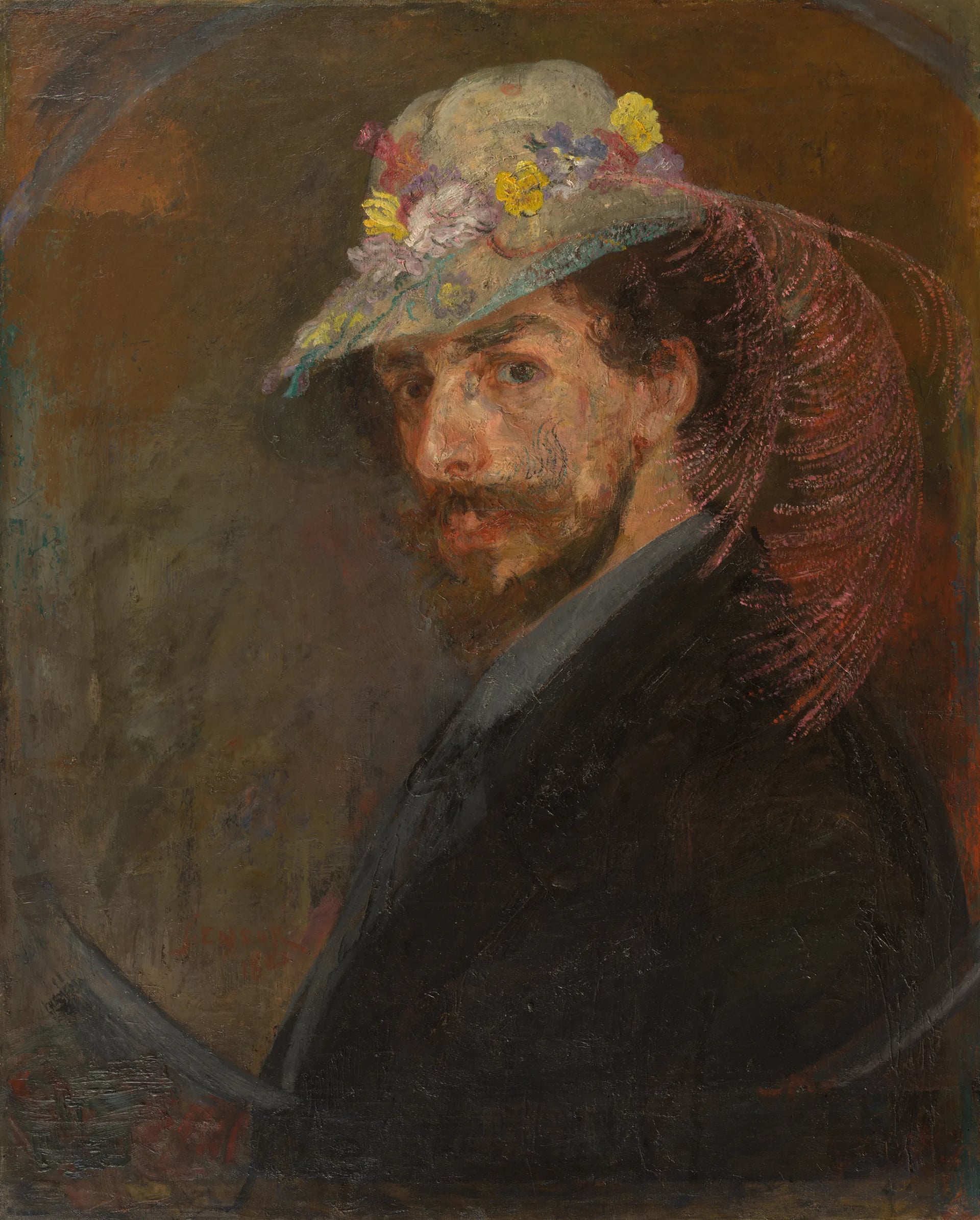 Portrait of James Ensor (1860–1949) – memorial page