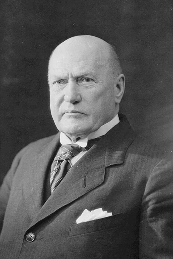 Porträt von Arthur Motzfeldt (1855–1928) – Gedenkseite