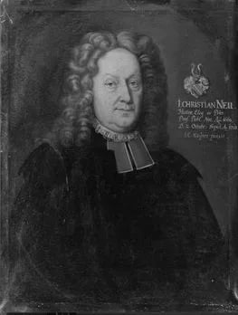 Porträt von Johann Christian Neu (1668–1720) – Gedenkseite