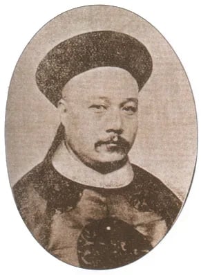 Porträt von Feng Rukui (1859–1911) – Gedenkseite