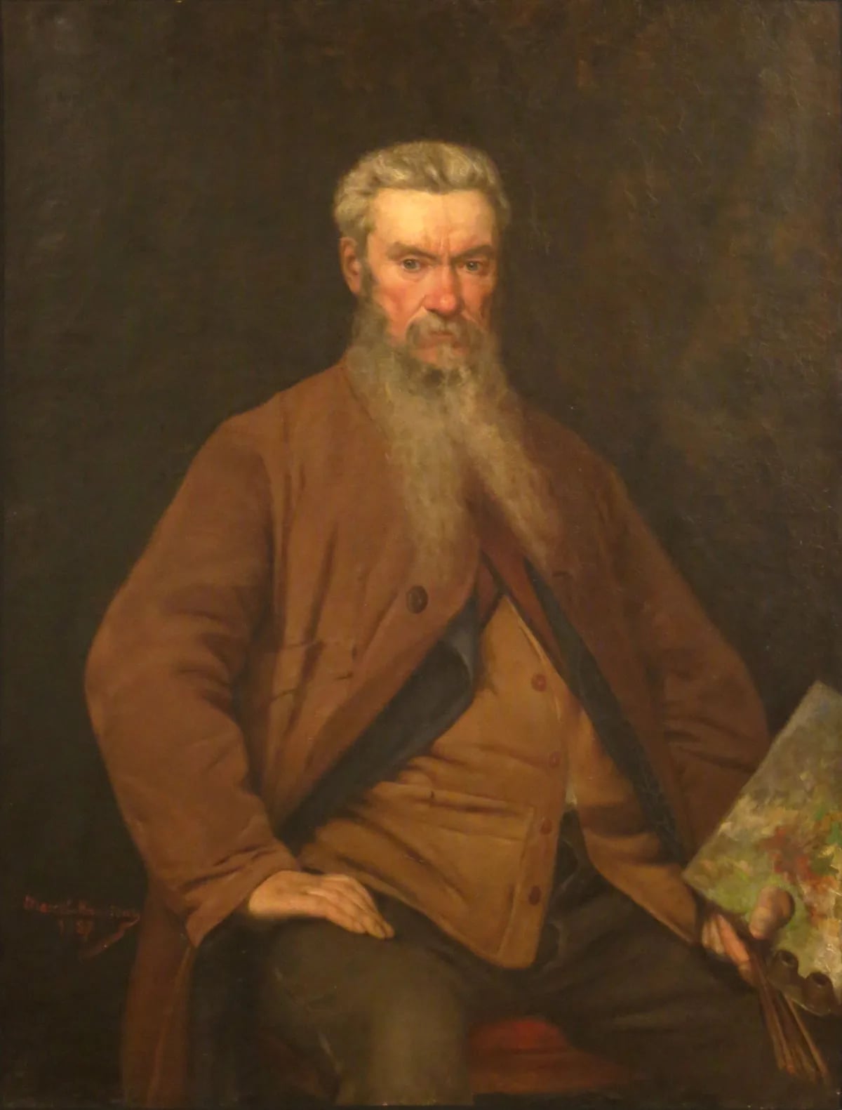 Porträt von Hector Hanoteau (1823–1890) – Gedenkseite