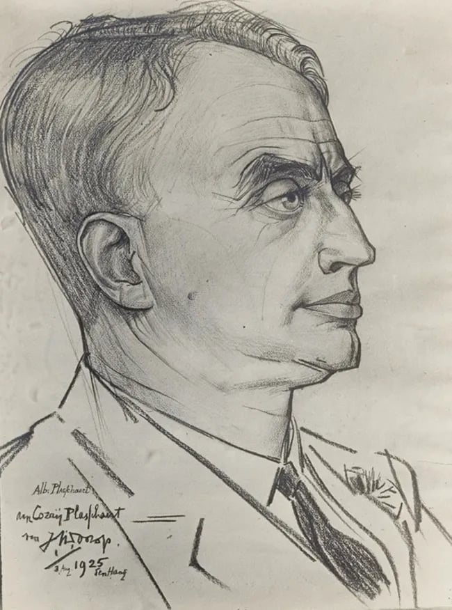 Portrait of Albert Plasschaert (1874–1941) – memorial page